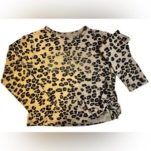 Bebe Kids Long sleeve animal print Top